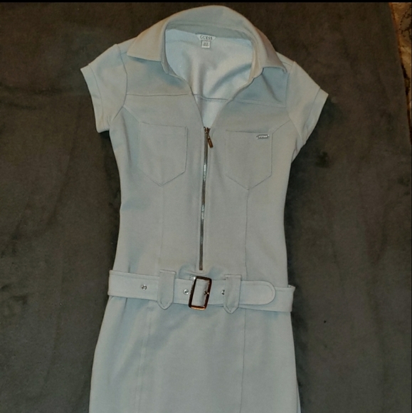 NWOT Guess Shirtdress Lynn Gray XS - Picture 3 of 6